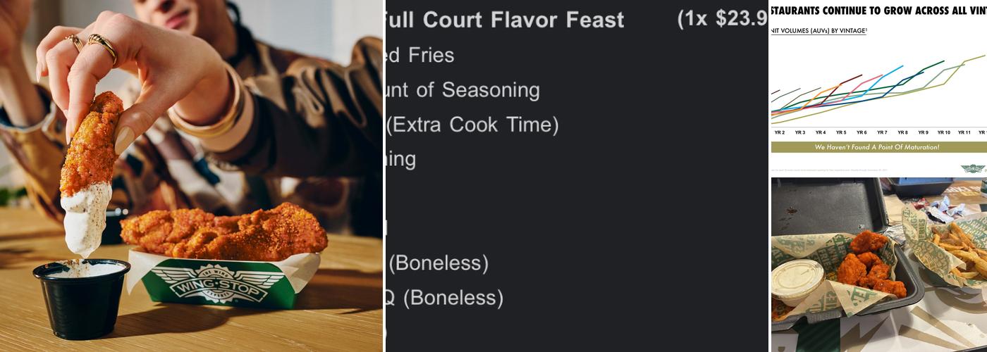 Wingstop Menu