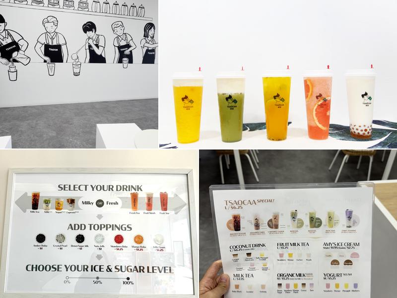 bubble + tea by Tsaocaa Menu