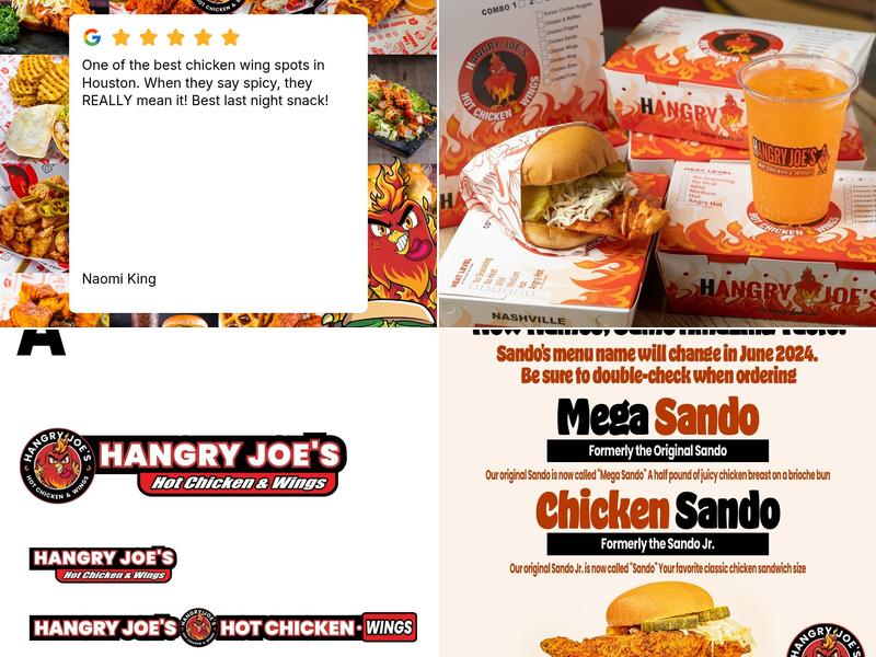 Hangry Joe's Sugar Land Hot Chicken & Wings Menu
