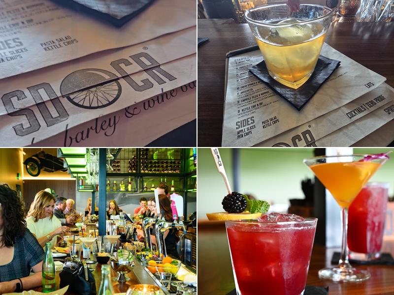 Sidecar Barley & Wine Bar Menu