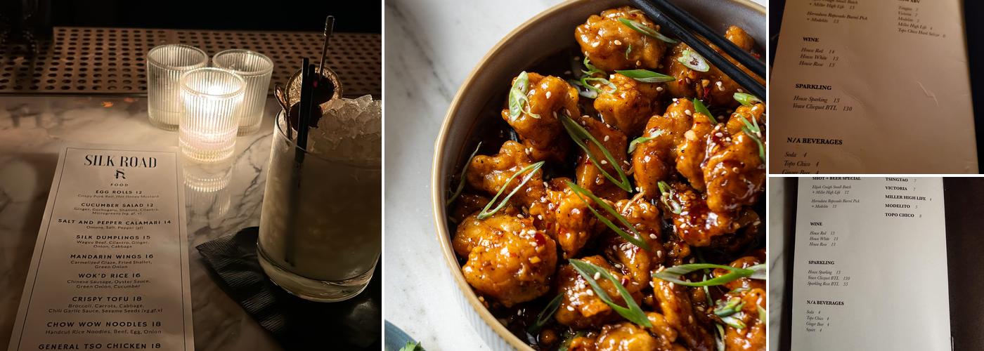 Silk Road Menu