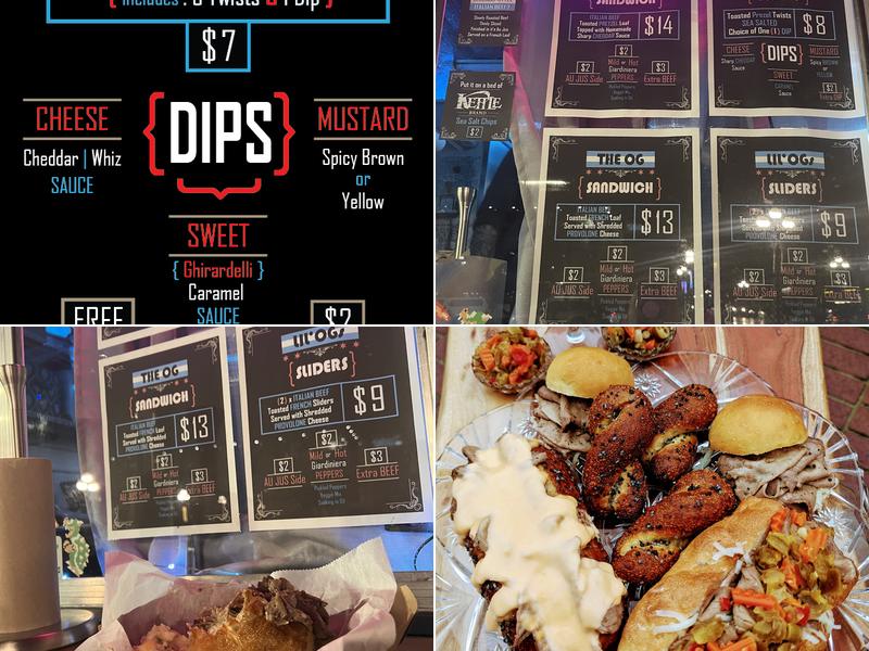 Dank Beef Menu