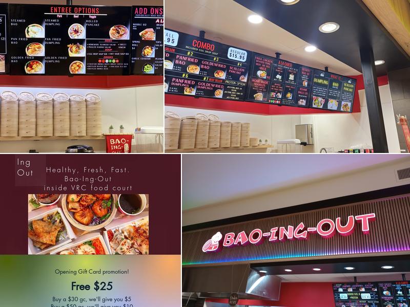 Bao-Ing-Out (Valley river center) Menu