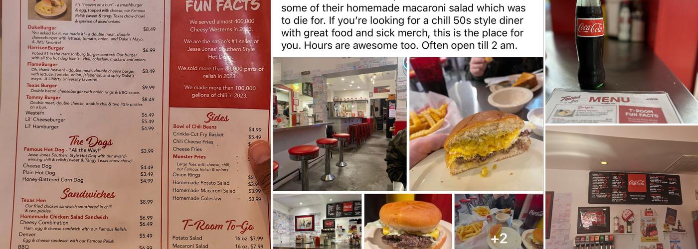 Texas Inn Richmond Menu