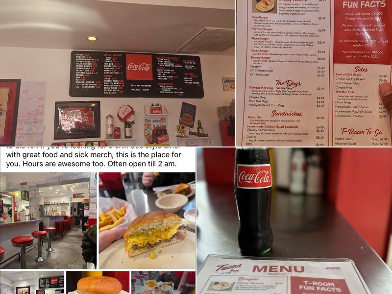 Texas Inn Richmond Menu