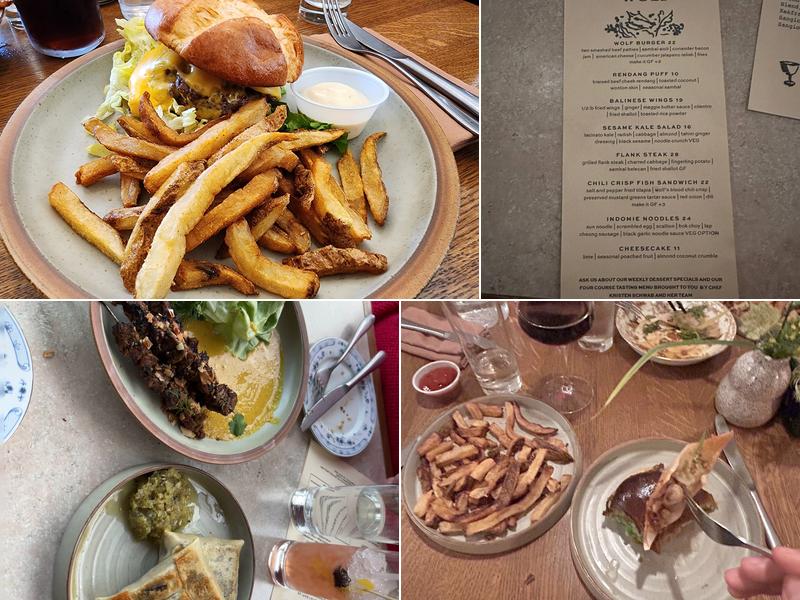 Uncle Wolfie's Downtown & The Wolf Menu