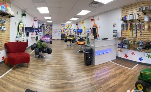 Laughs & Locks Haircuts For Kids 6651 N Oak Trafficway Ste 10, Kansas City Missouri 64118