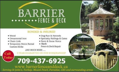 Barrier Fence And Deck 454 Ontario St, Woodstock Ontario N4V 1G7