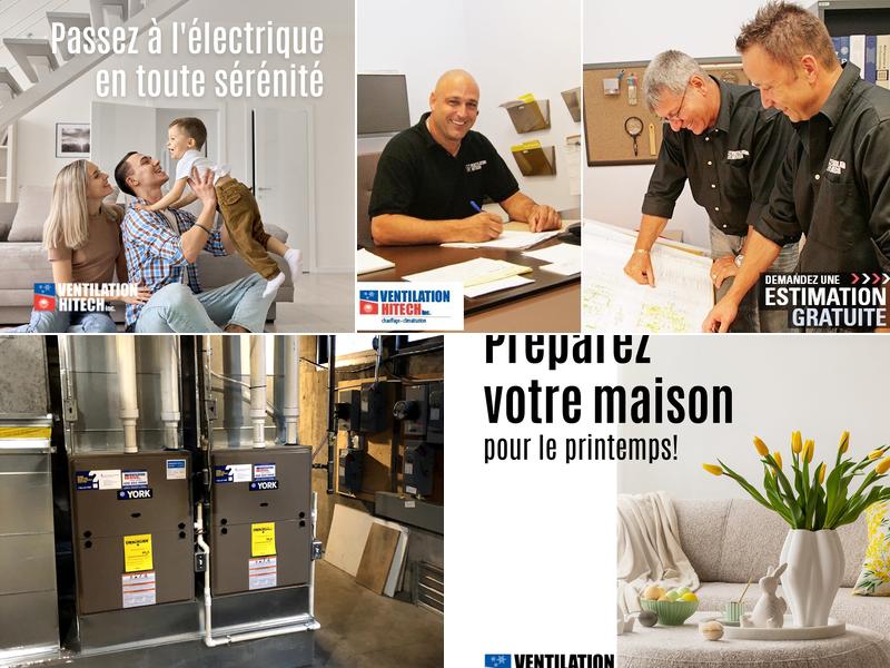 Climatisation & chauffage | Ventilation Hitech Inc.