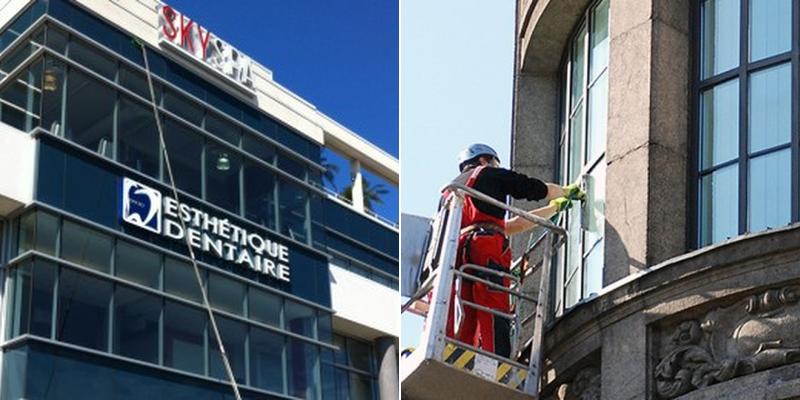 Lavage de vitres H2ONET