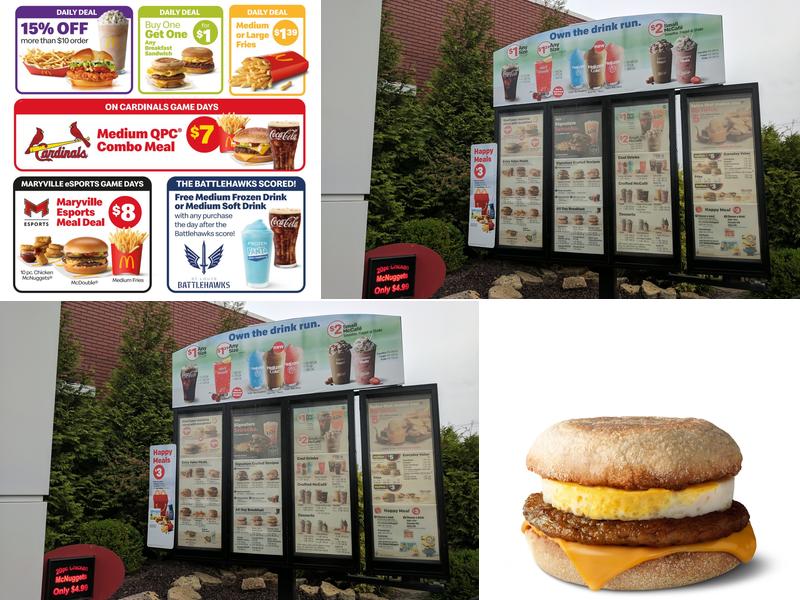 McDonald's Menu