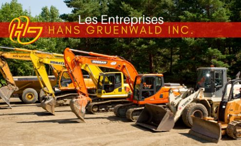 Entreprises Hans Gruenwald Inc 3756 Chem. des Sables, Vaudreuil-Dorion Quebec J7V 0K1