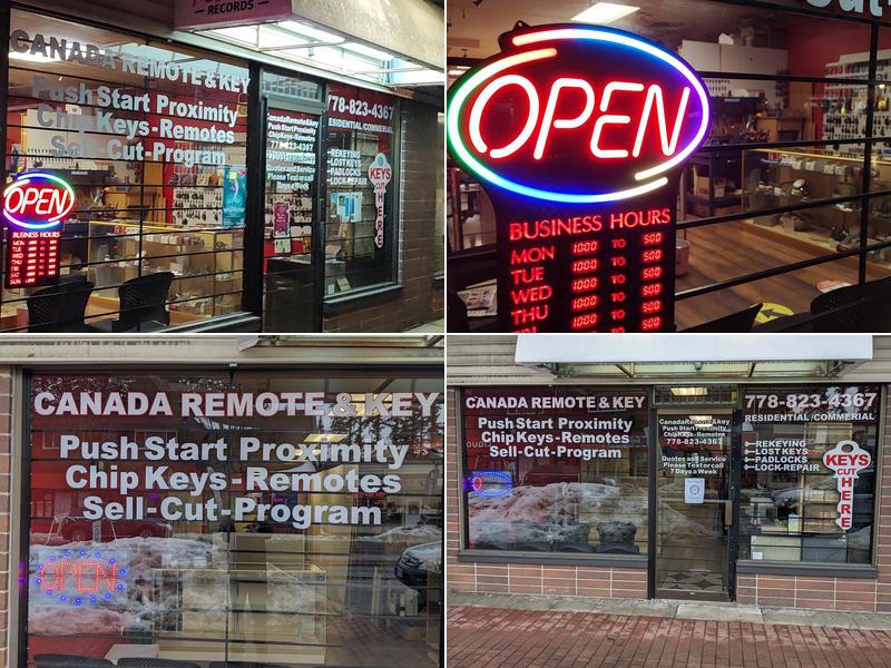 Canada Remote and Key