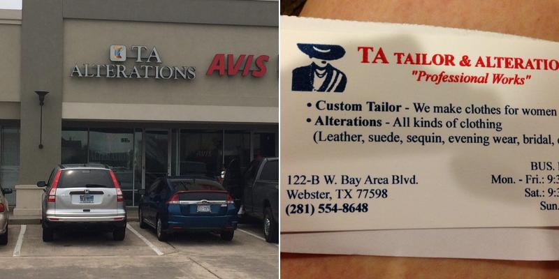 Ta Tailor & Alterations