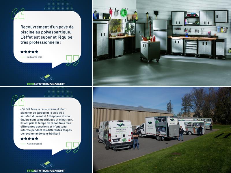 Prostationnement Inc. Plancher De Garage Époxy & Polyuréa