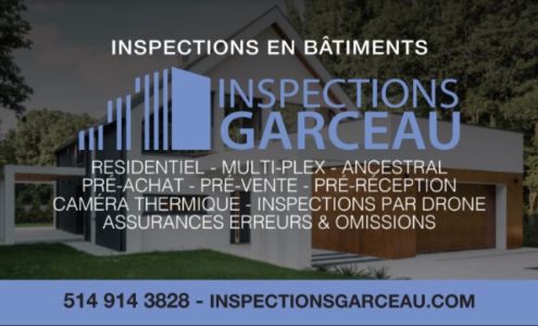 Inspections Garceau 1431 Av. de la Gare #716, Mascouche Quebec J7K 3C7