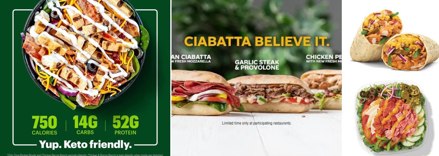 Subway Menu