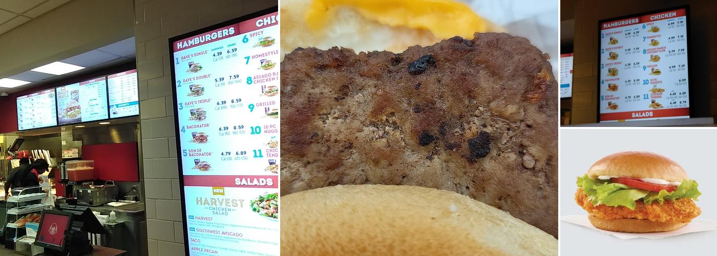 Wendy's Menu