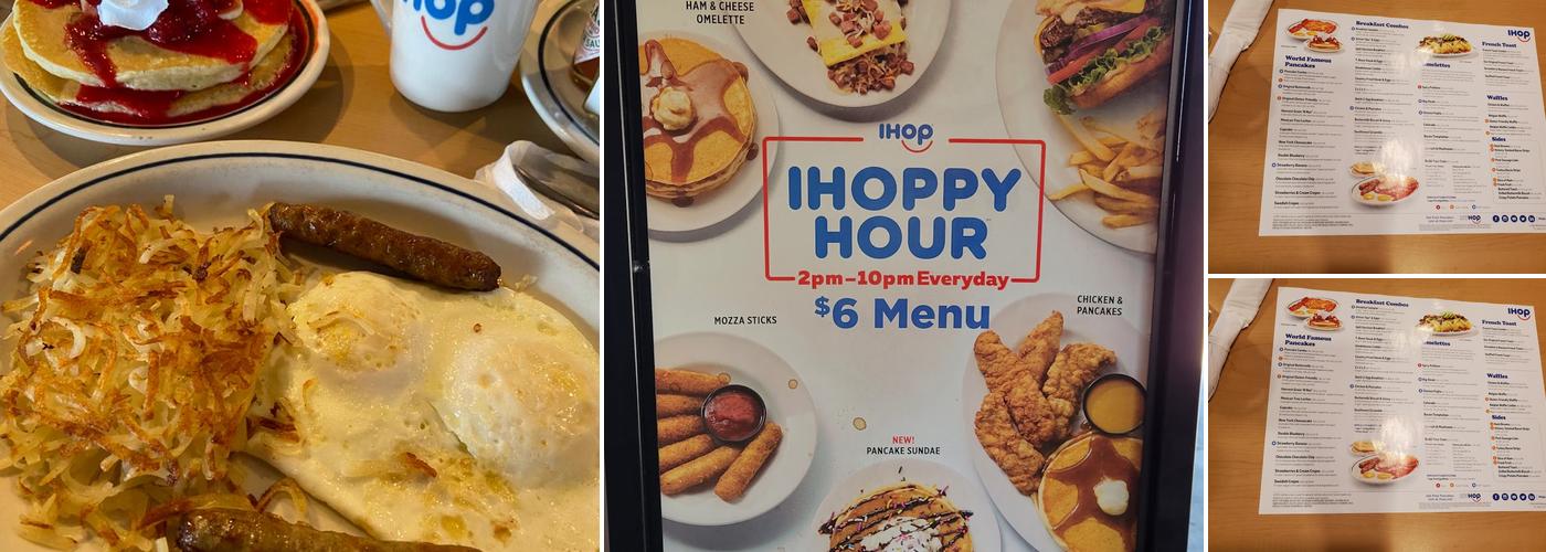 IHOP Menu
