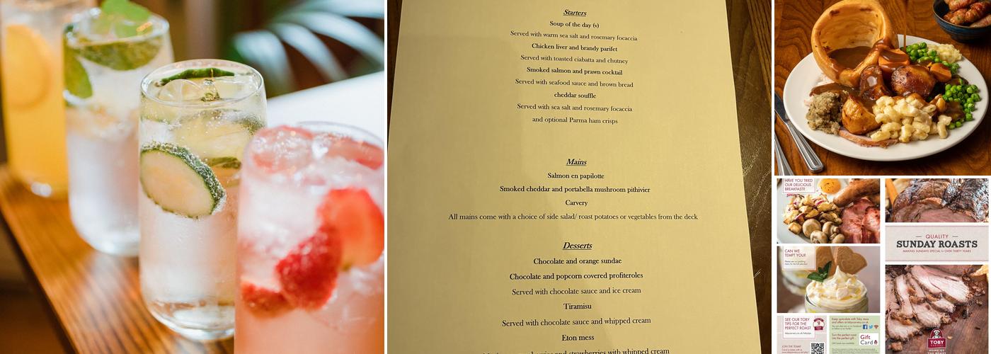 Toby Carvery Carlisle Menu