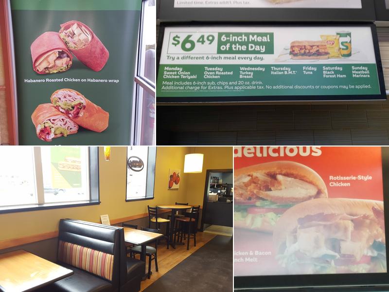 Subway Menu
