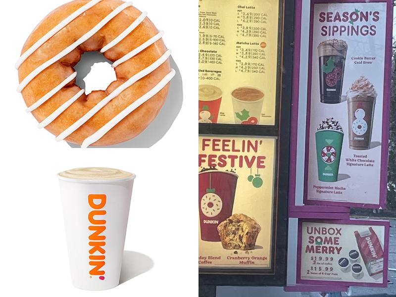 Dunkin' Menu