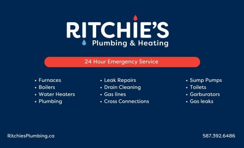 Ritchie's Plumbing & Heating 87 Wedgewood Dr SW, Calgary Alberta T3C 3G7