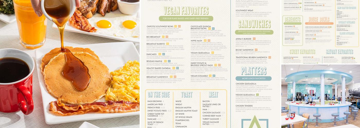 Anna's House Byron Center Menu