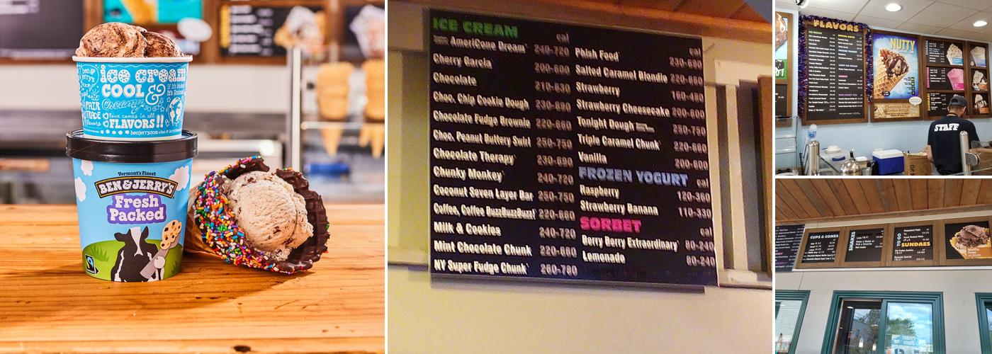 Ben & Jerry’s Menu