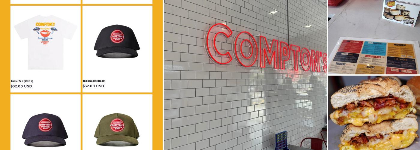 COMPTON’S Menu