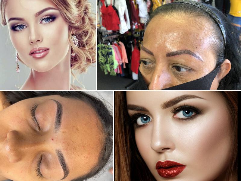 Saachi Beauty Salon Eyebrow Threading Eyebrow Micro blading