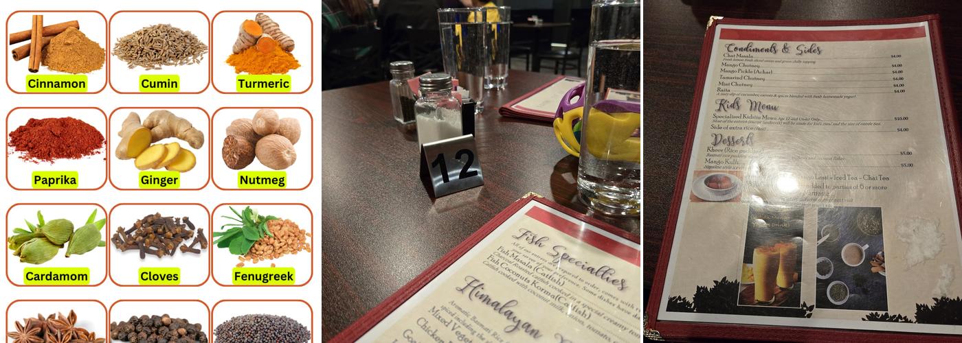 Himalayan Kitchen Menu