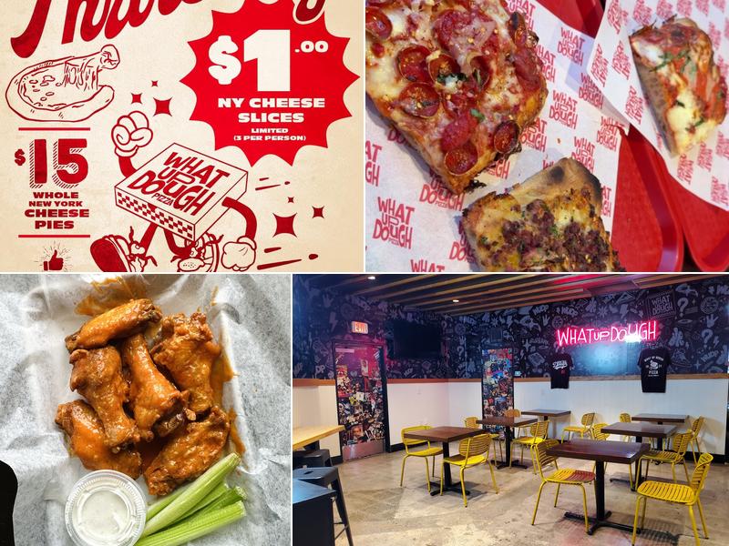 What Up Dough Pizza Menu