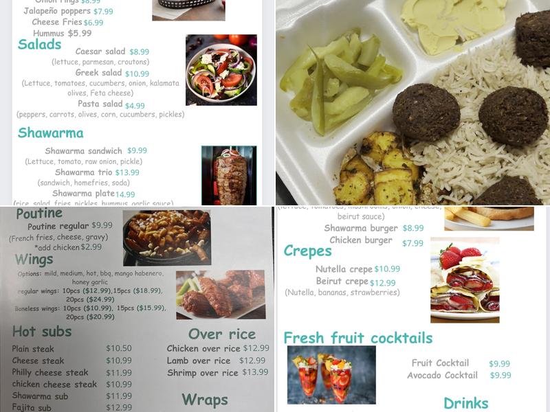 Shawarma Beirut Menu
