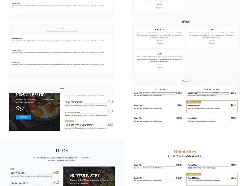 Bowl'd Kitchen Menu