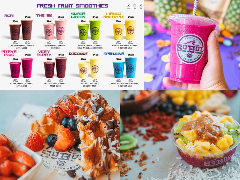 SoBol North Andover Menu