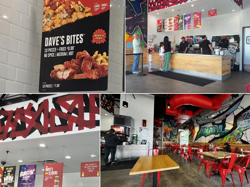 Dave's Hot Chicken Menu