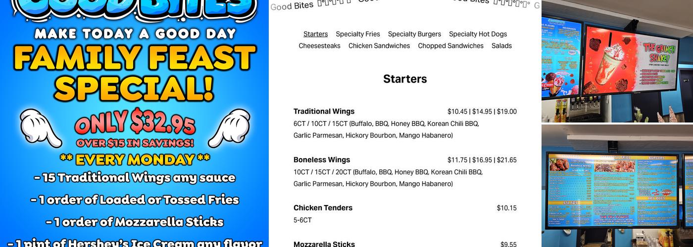 Good Bites Menu