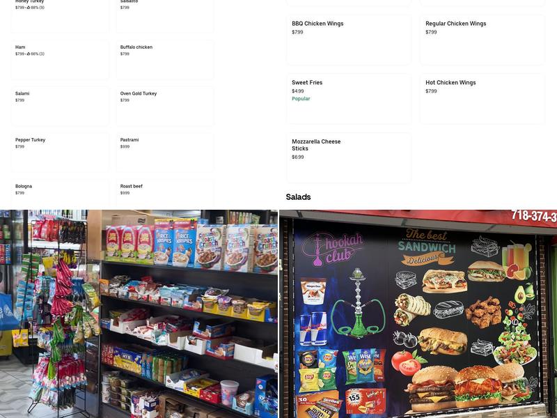 Farmers Gourmet Deli Menu