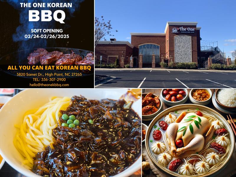 The One Korean BBQ+Bar 5820 Samet Dr, High Point