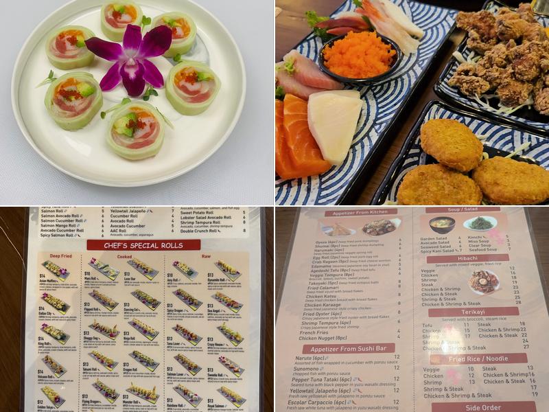 Takumi Sushi All You Can Eat Menu