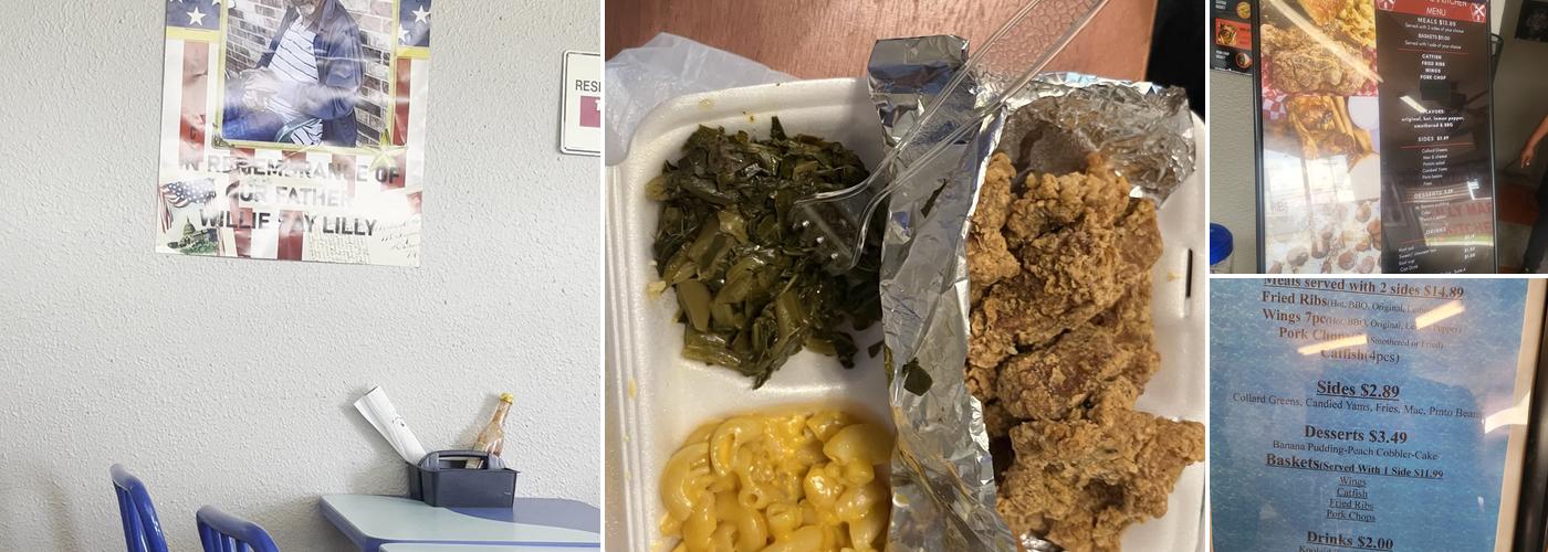 LillyMae's Kitchen Menu