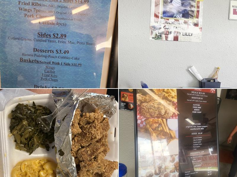 LillyMae's Kitchen Menu