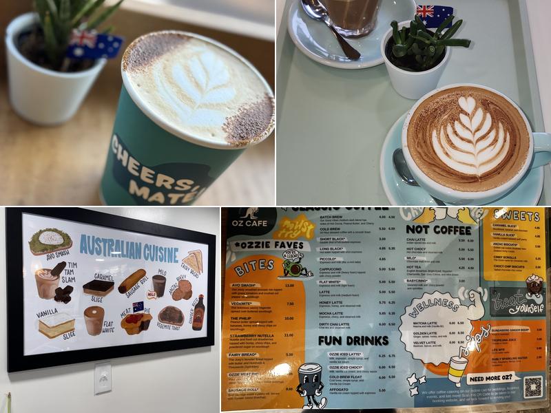 Oz Cafe Menu