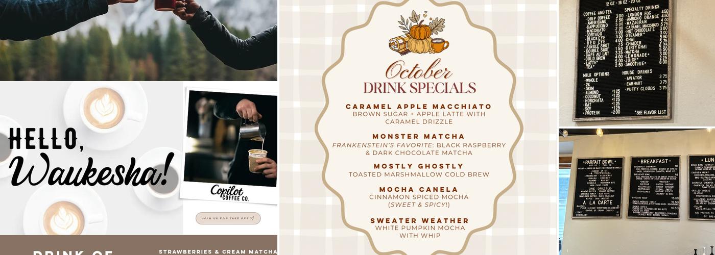 Copilot Coffee Co. Menu