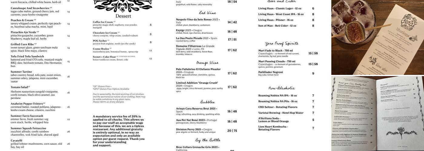 Feral Menu