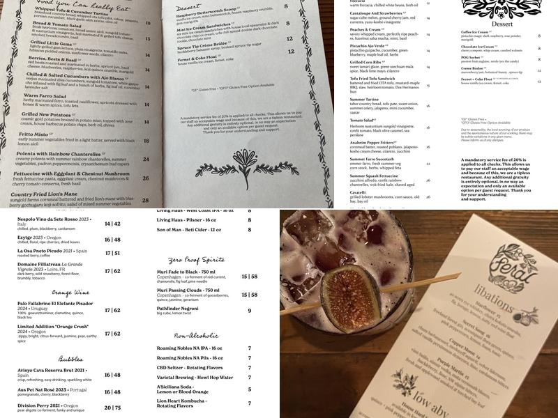 Feral Menu