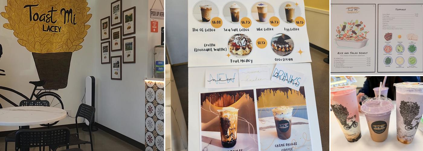 Toast Mi Lacey Menu
