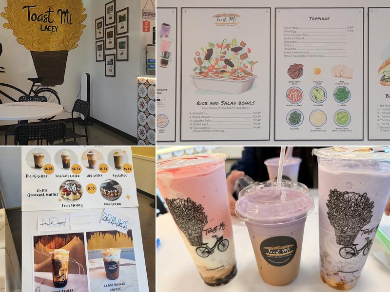 Toast Mi Lacey Menu