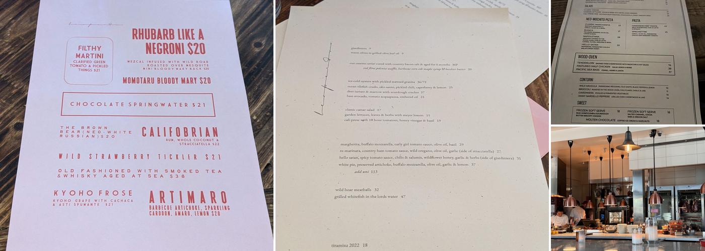 Leopardo Menu
